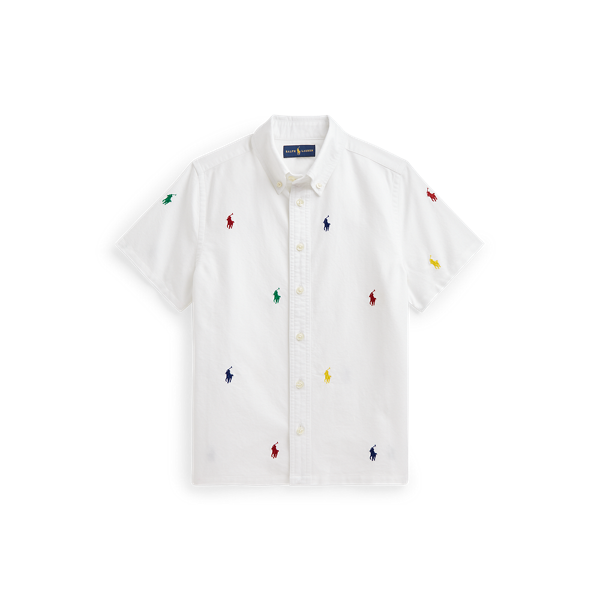 Chemise poney Polo en coton Oxford