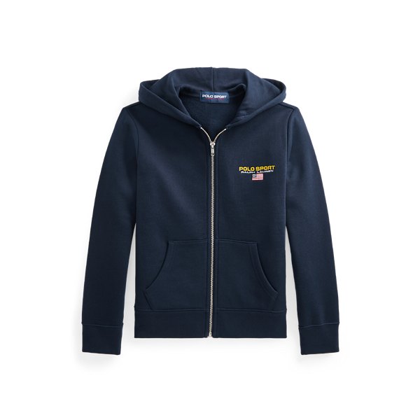 Sweat à capuche Polo Sport en molleton