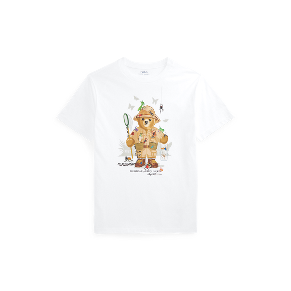 T-shirt Polo Bear jersey de coton
