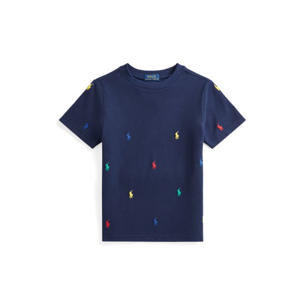 T-short poney Polo en coton piqué