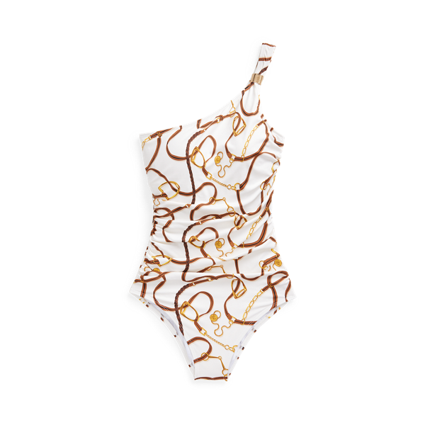 Maillot une pièce asymétrique bride