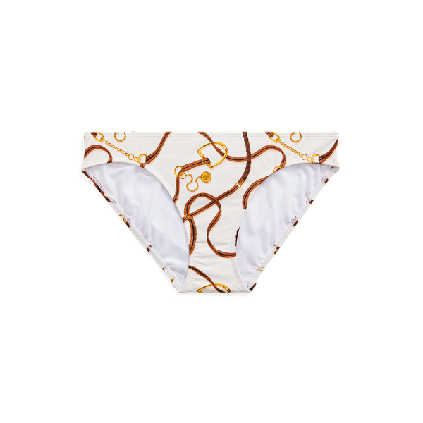 Bas de bikini shorty à motif bride