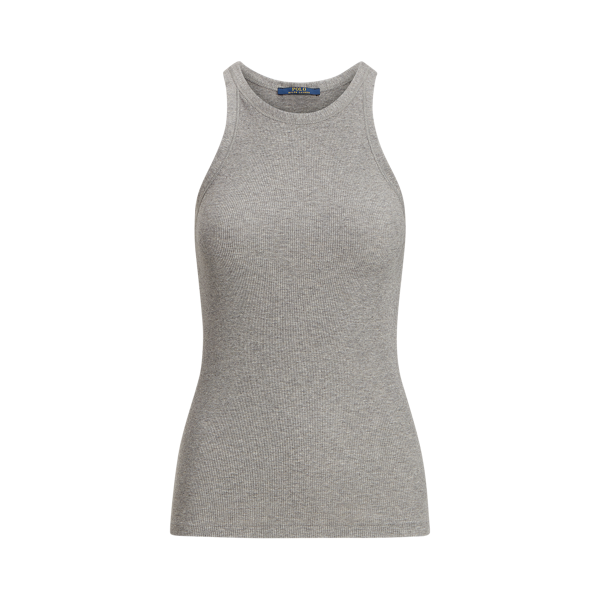 Débardeur en coton côtelé