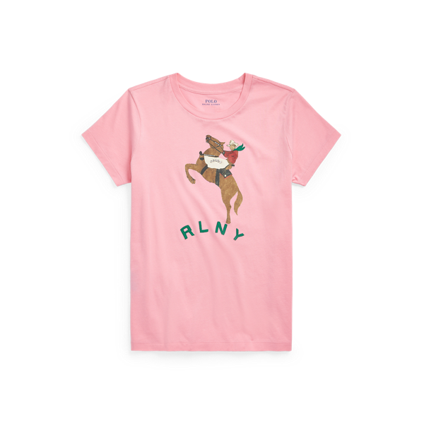 T-shirt cow-girl en jersey de coton