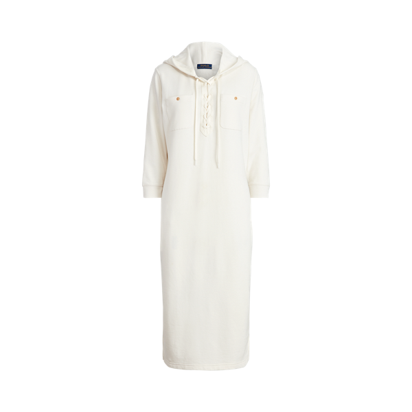 Robe à capuche en coton éponge