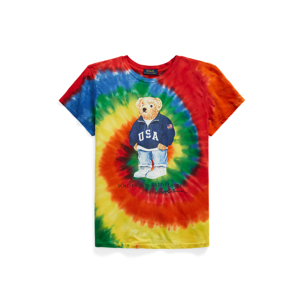 T-shirt Polo Bear tie-dye