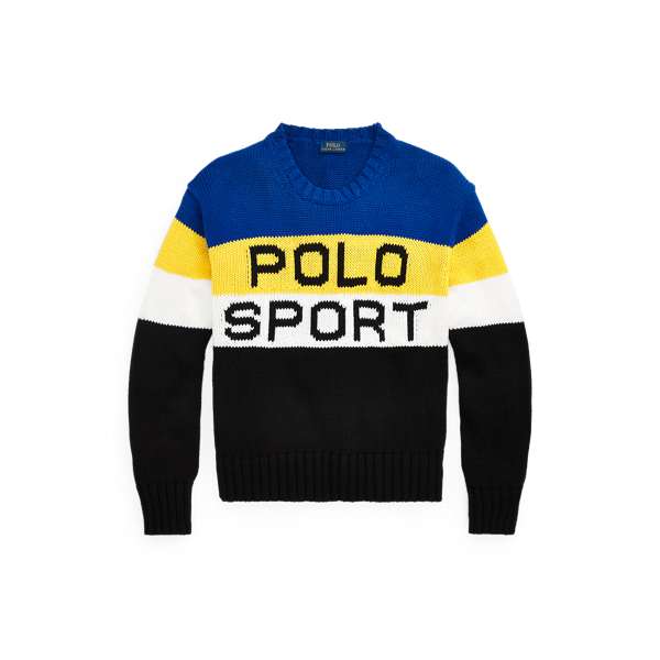 Pull Polo Sport en color-block