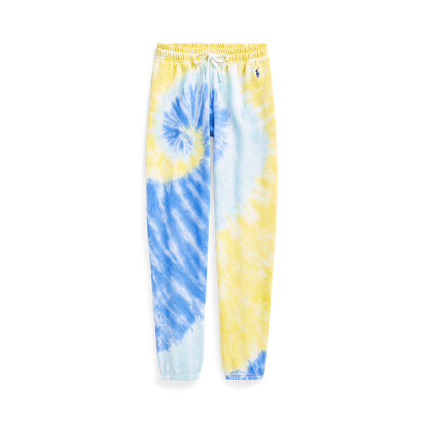 Pantalon de survêtement tie-dye spirale