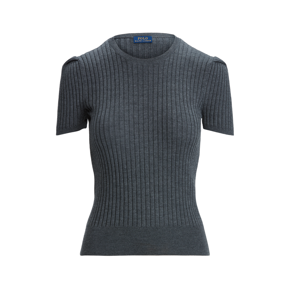 Wool Short-Sleeve Sweater