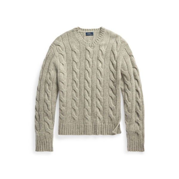 Pull col rond torsadé