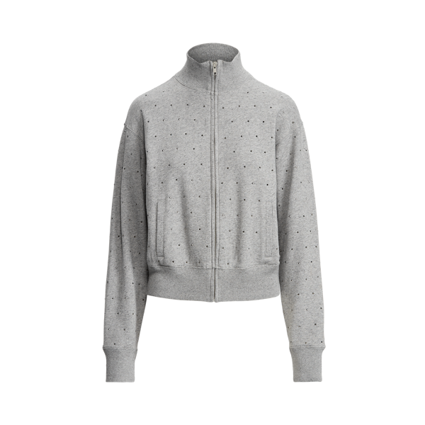 Rhinestone Track Jacket