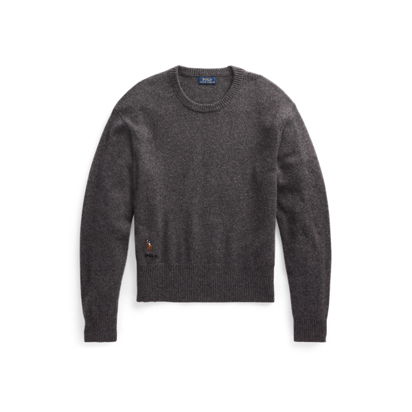 Pull col rond en laine mélangée