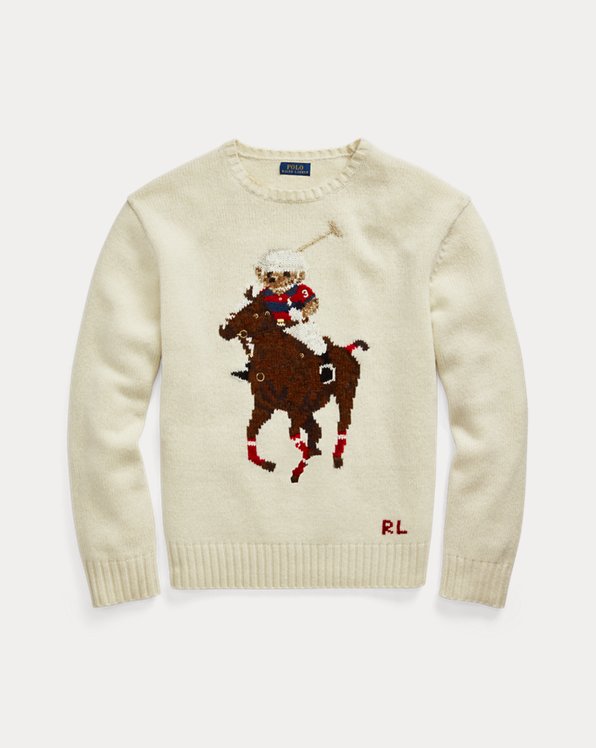 Polo Bear Embroidered Jumper