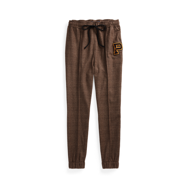 Pantalon de jogging en tweed