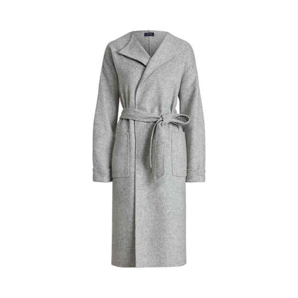 Manteau en laine mélangée