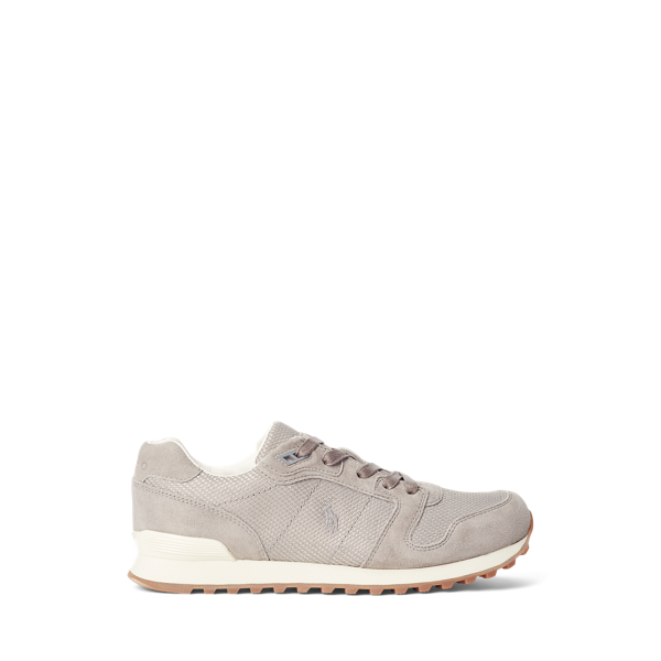 Baskets de course en daim et filet