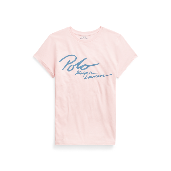 T-shirt à logo jersey de coton