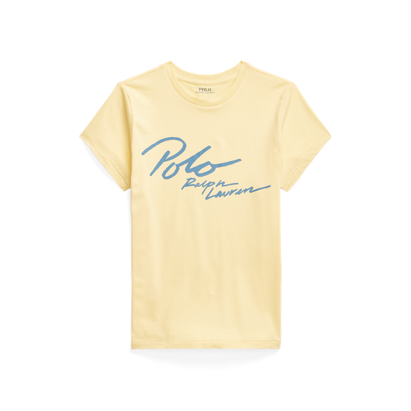 T-shirt à logo jersey de coton