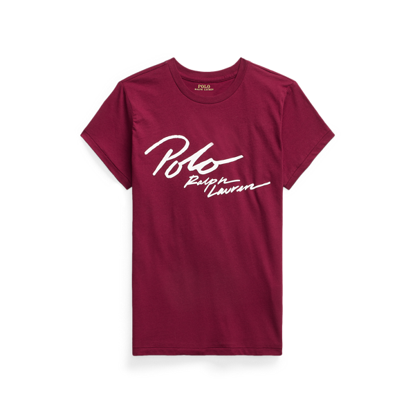 T-shirt à logo jersey de coton