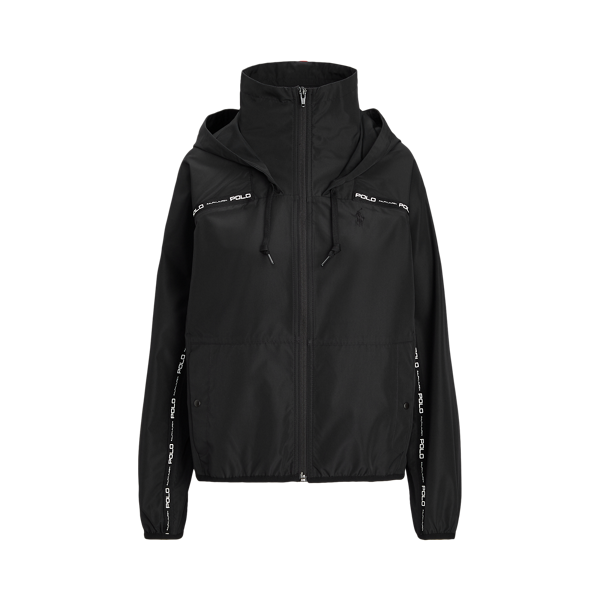 Coupe-vent à capuche hydrofuge