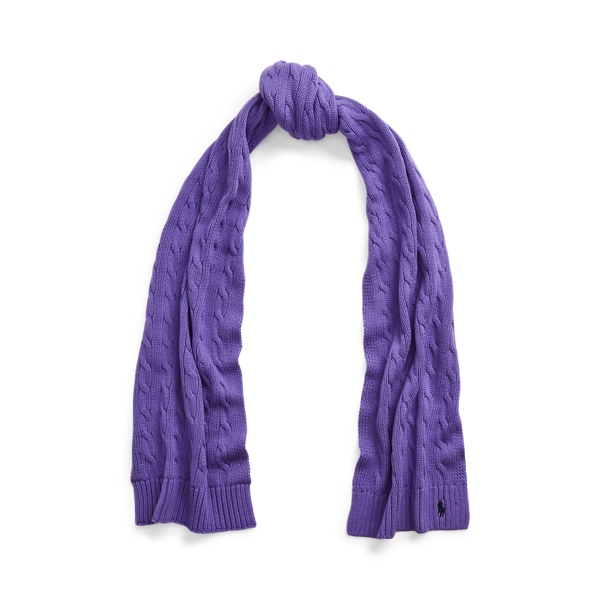 Écharpe en coton torsadé