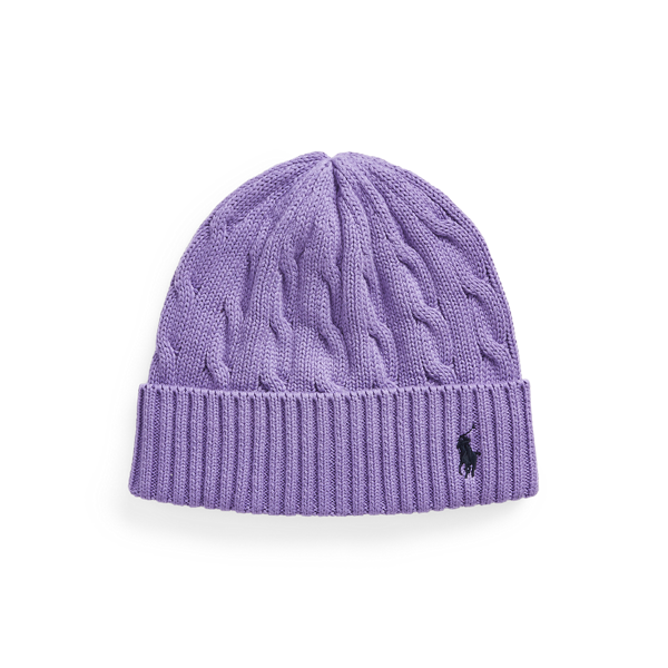 Bonnet en coton torsadé