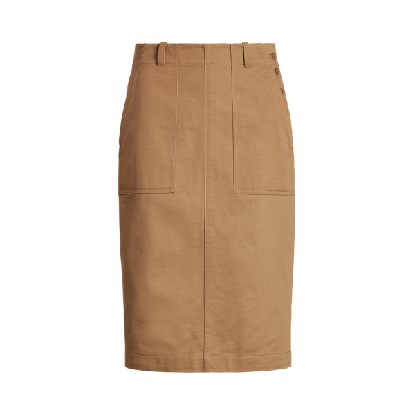 Jupe à patte boutonnée