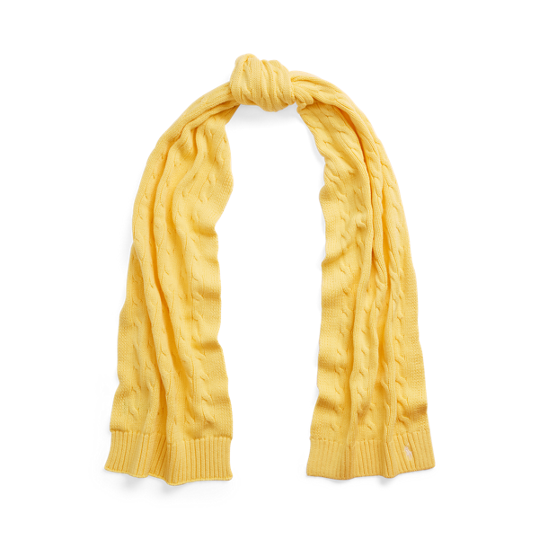 Écharpe en coton torsadé