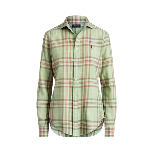 Chemise écossaise classique coton