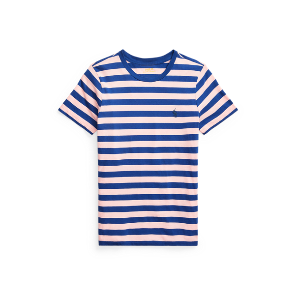 T-shirt en coton rayé