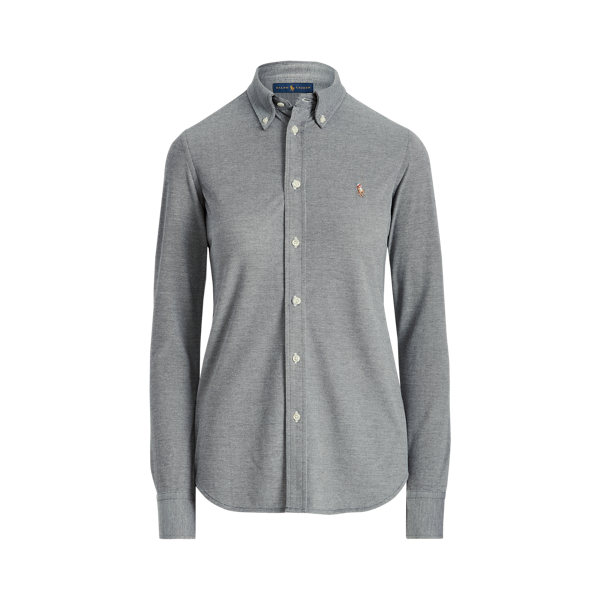 Chemise coton Oxford piqué