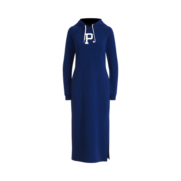 Robe-sweat à capuche en molleton