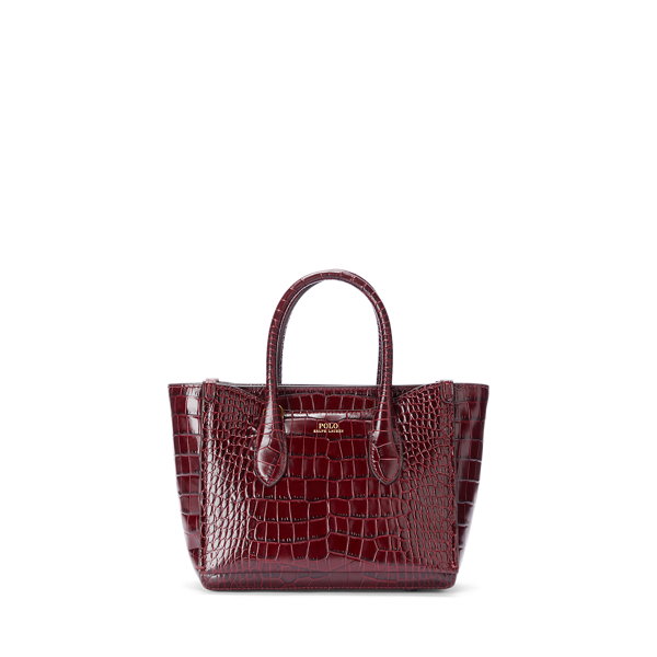 Mini sacoche Sloane en cuir gaufré