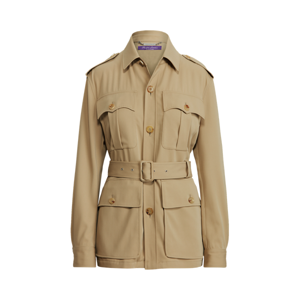 Veste Tasha en gabardine de laine