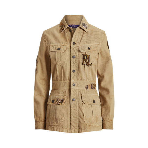 Veste Bacall décorée en coton