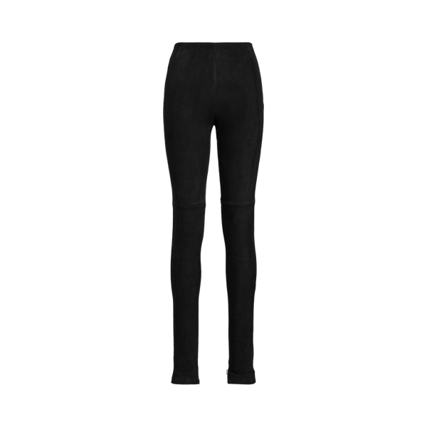 Pantalon Eleanora daim d'agneau stretch