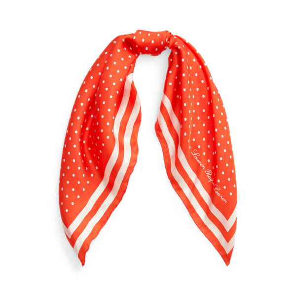 Carré en sergé de soie Kara