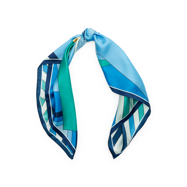 Carré Arabella en sergé de soie