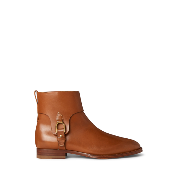 Reanne Burnished Calfskin Stirrup Bootie