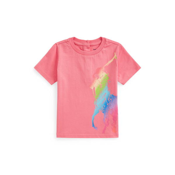 T-shirt Big Pony ombré jersey de coton