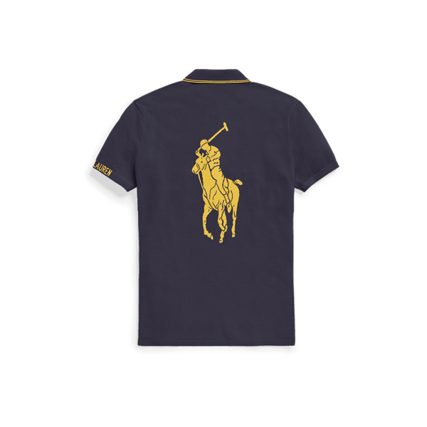 O polo personalizado&#44; feito à medida