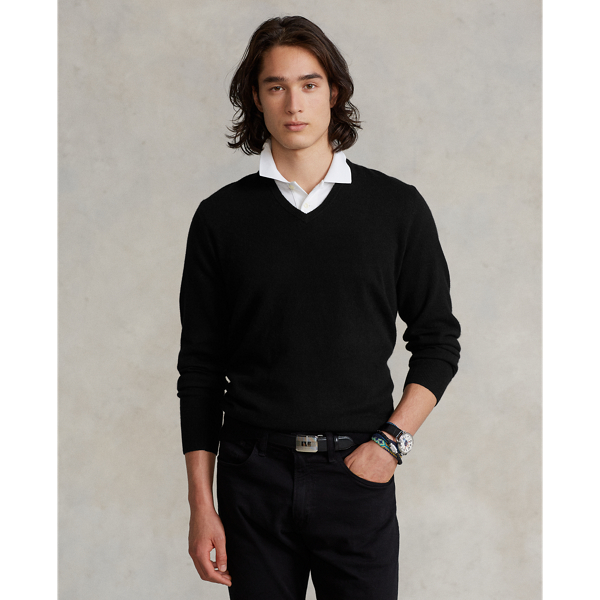 Men's V-Neck Sweaters, Cardigans, & Pullovers | Ralph Lauren