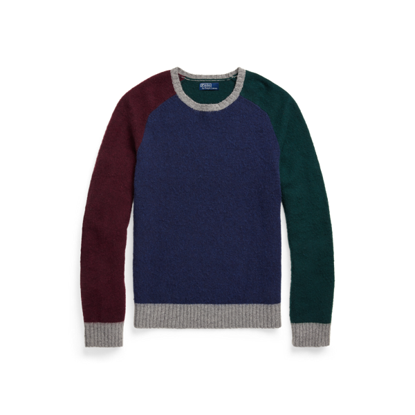 Pull en cachemire, laine et daim