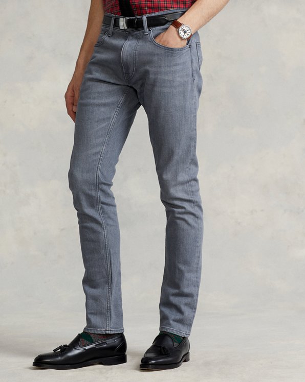 Ralph Lauren Homme Vêtements Pantalons & Jeans Jeans Slim Jean slim stretch en lin et coton 