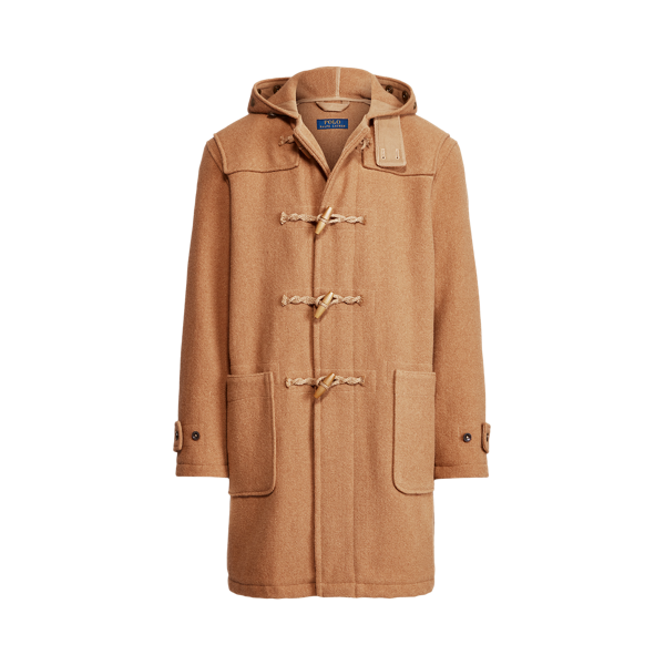 Duffel-coat Polo en sergé de laine