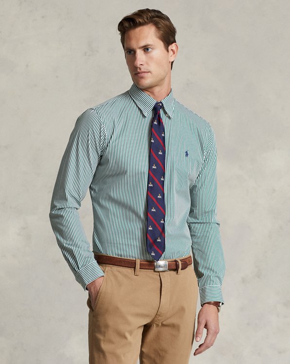 Men's Blue Linen Casual Shirts & Button Down Shirts | Ralph Lauren