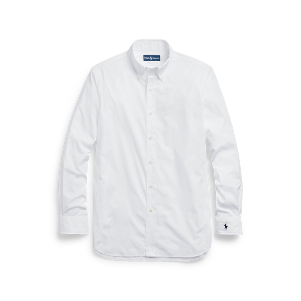 Chemisier ajusté en popeline