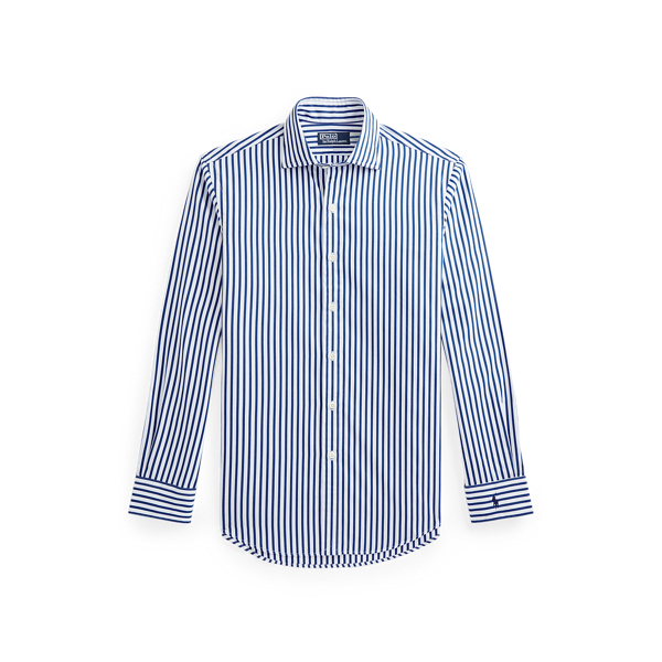 Regent Custom Fit Striped Poplin Shirt