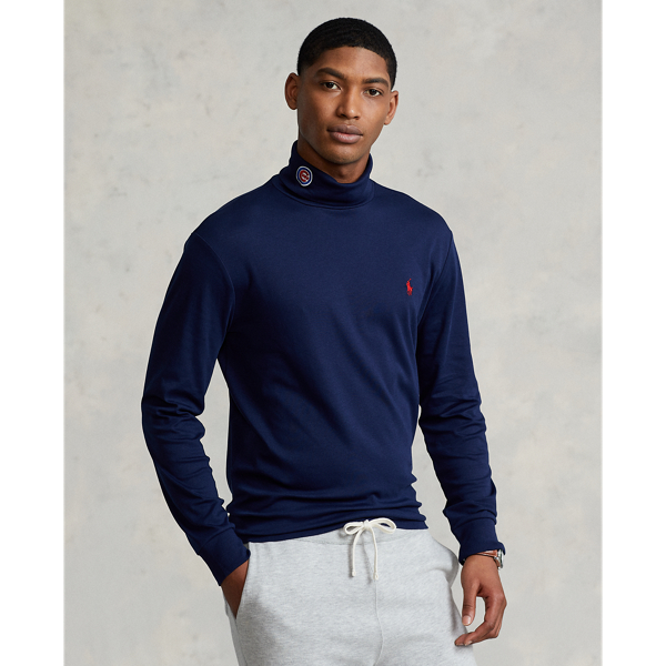 turtleneck and polo shirt