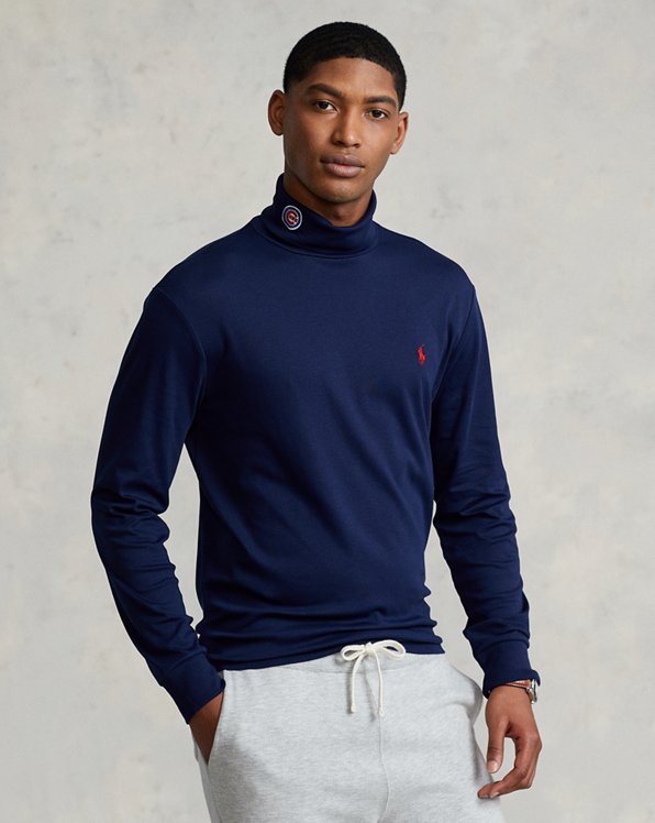 Fashion Sweaters Turtleneck Sweaters Marc O’Polo Marc O\u2019Polo Turtleneck Sweater black-light grey flecked casual look 